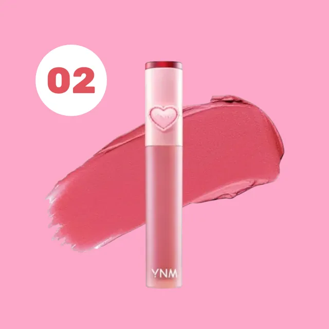 YNM - Heart Veil Tint 02 Muty Veil - Tónovací balzám na rty 02 Muty Veil - 2,5 g