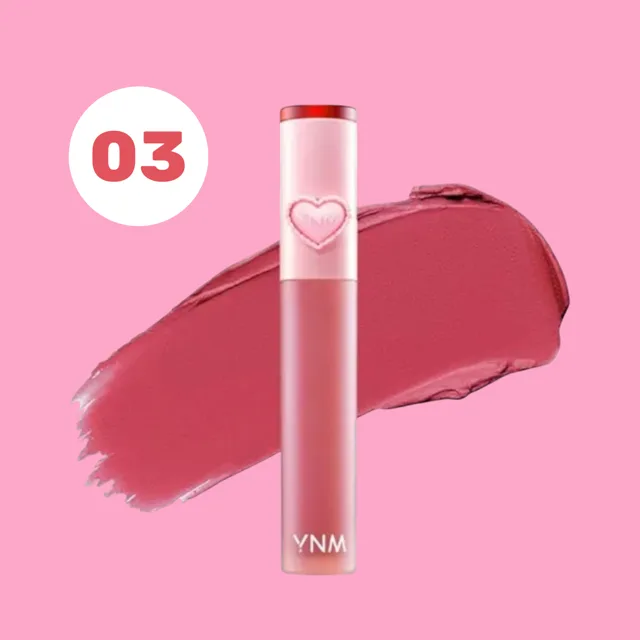 YNM - Heart Veil Tint 03 Rose Veil - Tónovací balzám na rty 03 Rose Veil - 2,5 g