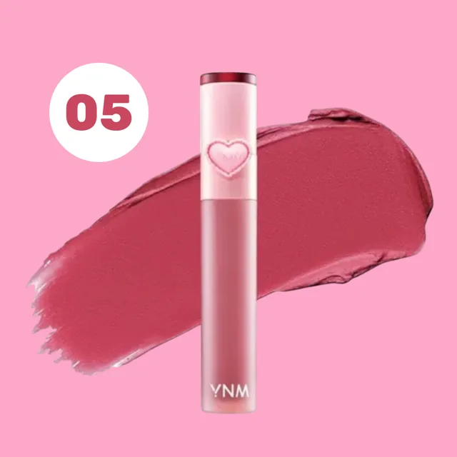 YNM - Heart Veil Tint 05 Mauve Veil - Tónovací balzám na rty 05 Mauve Veil - 2,5 g
