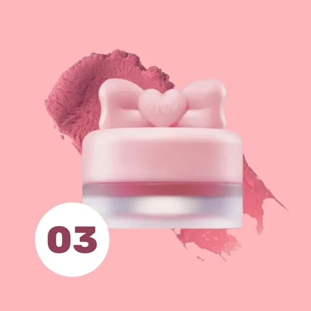 YNM - Lip&Cheek Butter Pot 03 Plum Butter - Balzám na rty a tváře 03 Plum Butter - 3,5 g