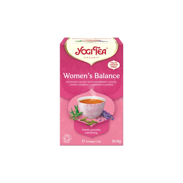YOGI TEA Rovnováha ženy BIO porcovaný čaj 17 sáčků