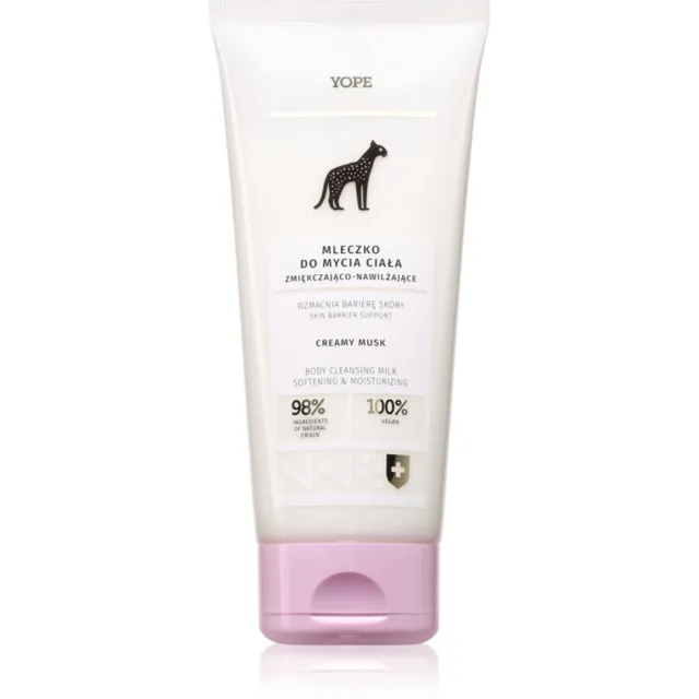 Yope Creamy Musk zjemňující sprchový gel s hydratačním účinkem 200 ml