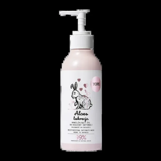 YOPE Intimní péče Aloe Vera & Lékořice 300 ml