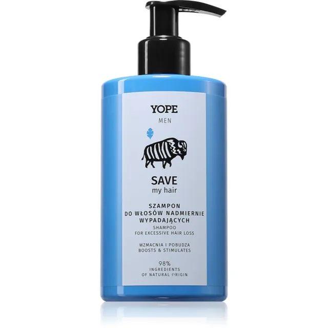 Yope Men Save My Hair posilující šampon pro muže 300 ml