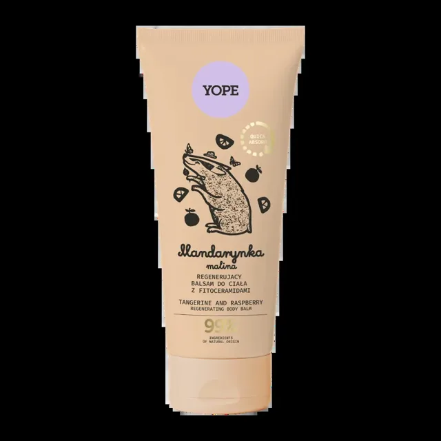 YOPE Regenerační tělový balzám Mandarinka a malina 200 ml