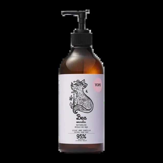 YOPE Tekuté mýdlo Šeřík a vanilka 500 ml