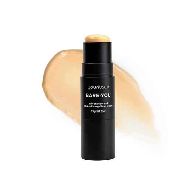 YOUNIQUE BARE-YOU all-in-one barevná tyčinka champagne shimmer 7,3 g