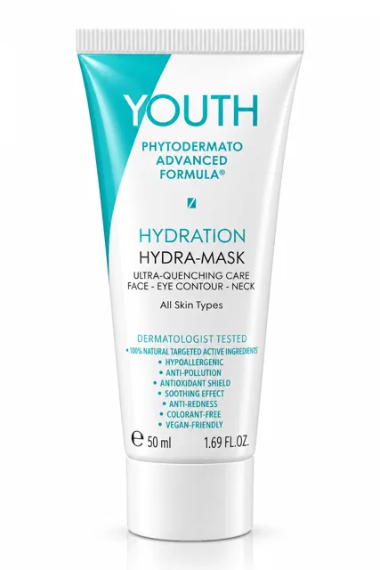 YOUTH Phytodermato Advanced Formula Hydration Hydra-Mask – intenzivně hydratační pleťová maska, 50 ml /bez krabičky/