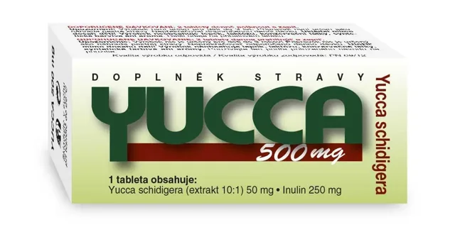 Yucca 500 mg 60 tablety