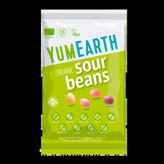 YumEarth BIO Kyselé želé bonbony 50 g