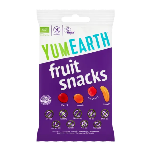 YumEarth BIO Ovocné želé bonbony 50 g