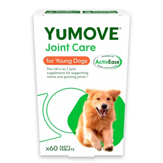 YuMOVE Joint Care Young Dogs, pro mladé psy, 60 tabletek - 60 tablet