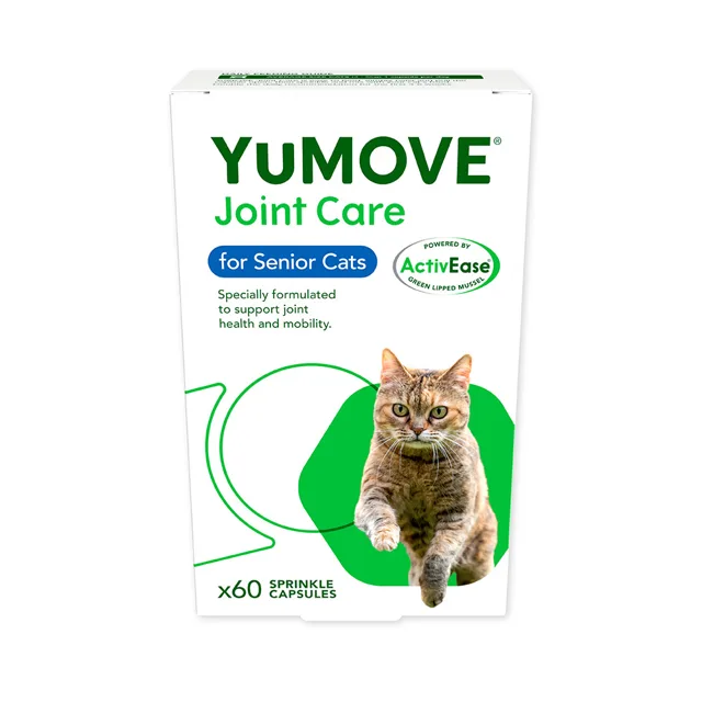 YuMOVE Kloubní péče pro starší kočky - Výhodné balení: 2 x 60 kapslí