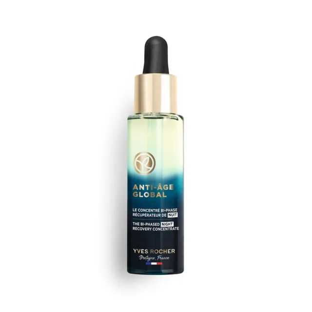 YVES ROCHER Anti-Âge Global Dvoufázové regenerační sérum na noc 30 ml