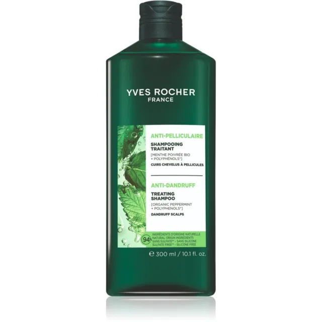 Yves Rocher ANTI-PELLICULAIRE šampon proti lupům 300 ml