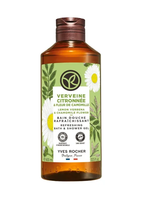 Yves Rocher Bain de Nature Sprchový gel verbena & heřmánek 400 ml