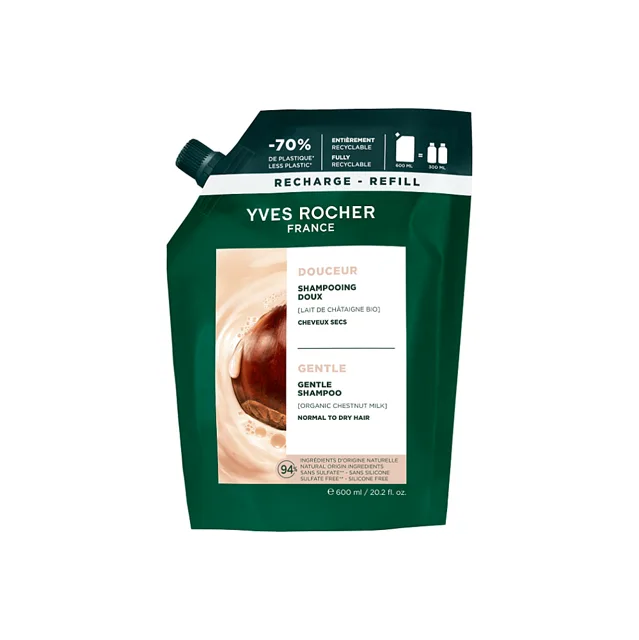 YVES ROCHER Botanical Solutions Zjemňující šampon 600 ml