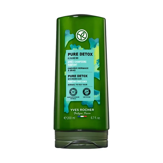 YVES ROCHER Detoxikační kondicionér s bio řasou 200 ml