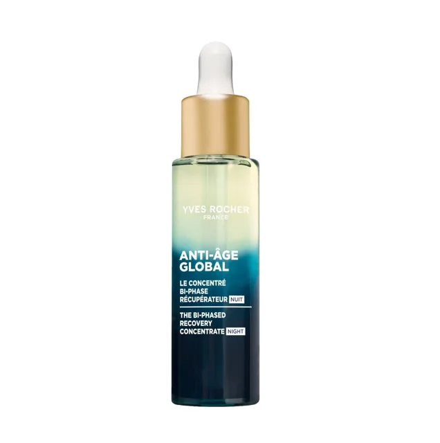 Yves Rocher Dvoufázové regenerační sérum na noc anti-age 30 ml