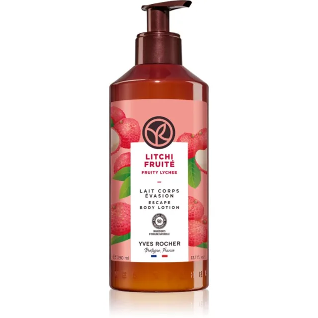 Yves Rocher Fruity Lichee tělové mléko 390 ml