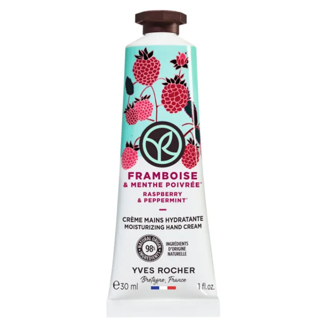 YVES ROCHER Malina & máta krém na ruce 30 ml