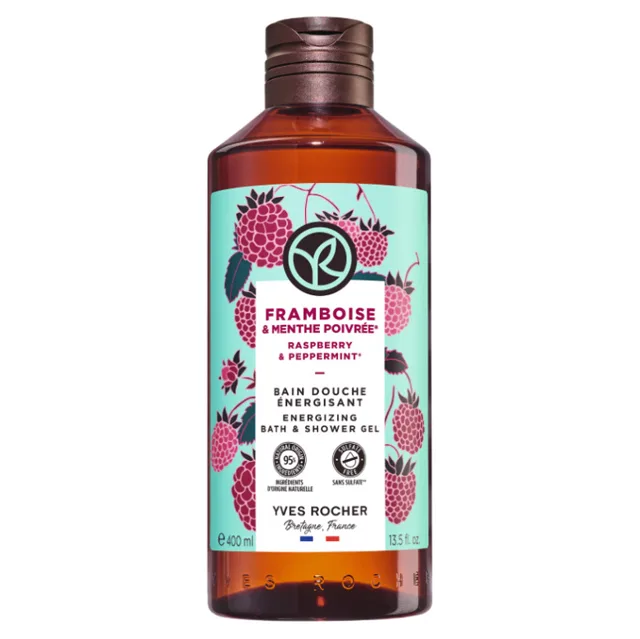 YVES ROCHER Malina & máta sprchový gel 400 ml