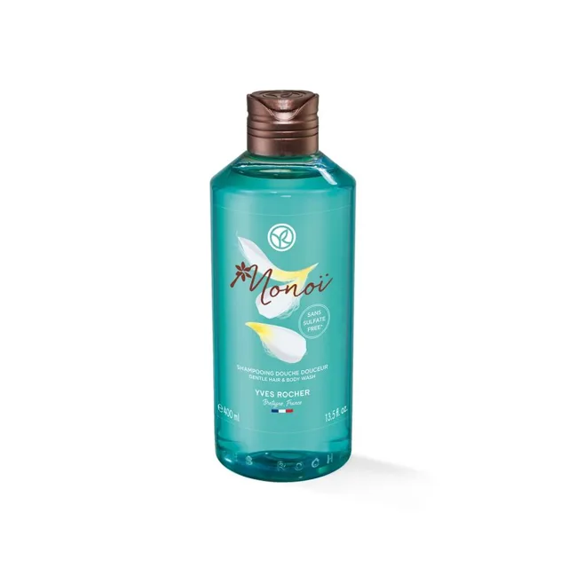 YVES ROCHER Monoi Sprchový gel na tělo a vlasy 400 ml