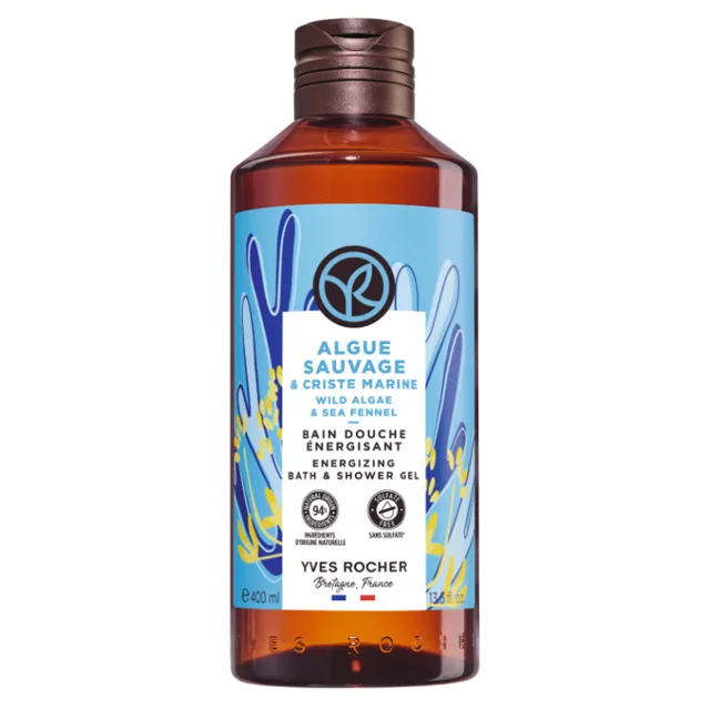 YVES ROCHER Mořská řasa & motar přímořský sprchový gel 400 ml