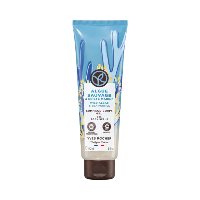 Yves Rocher Nature Bain Tělový peeling s divokými řasami a mořským fenyklem 150 ml