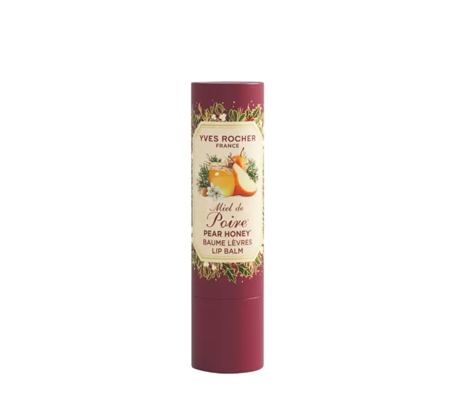 Yves Rocher Noël Balzám na rty Medová hruška 4,8 g