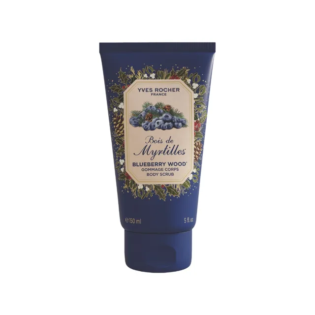 Yves Rocher Noël Peelingový gel Borůvkový les 150 ml