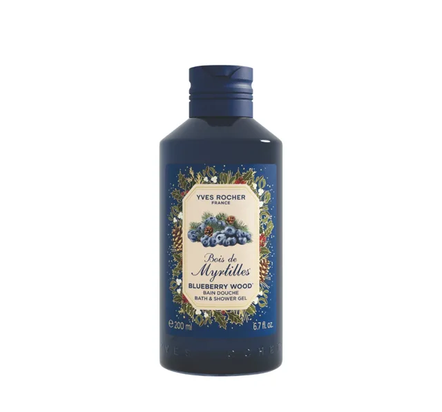 Yves Rocher Noël Sprchový gel Borůvkový les 200 ml