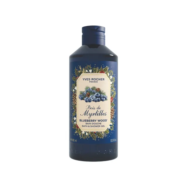 Yves Rocher Noël Sprchový gel Borůvkový les 400 ml