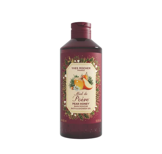 Yves Rocher Noël Sprchový gel Medová hruška 400 ml
