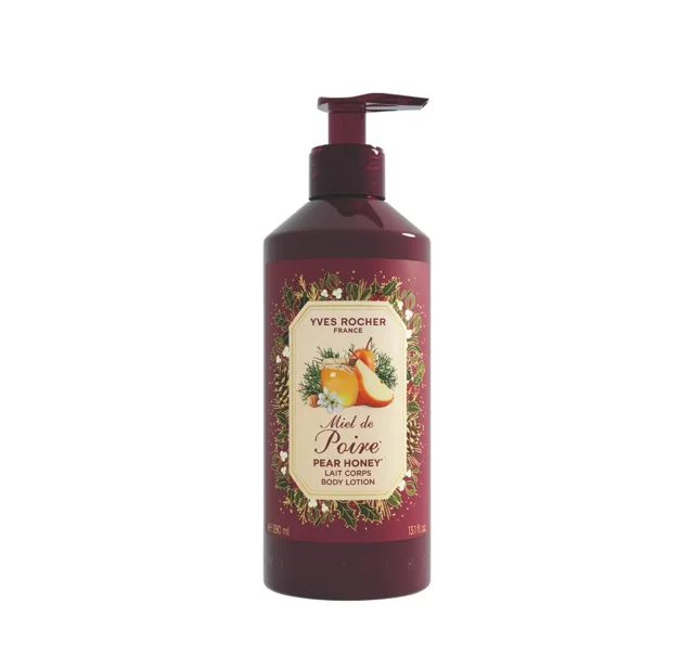 Yves Rocher Noël Tělové mléko Medová hruška 390 ml