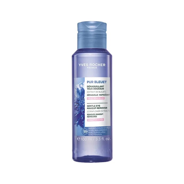 YVES ROCHER Pur Bleuet jemný odličovač s chrpou na citlivé oči 100 ml