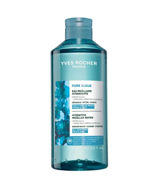 Yves Rocher Pure Algue Hydratační micelární voda 400 ml