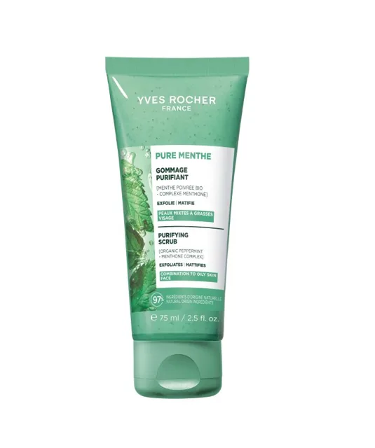 Yves Rocher Pure Menthe Čisticí peeling 75 ml