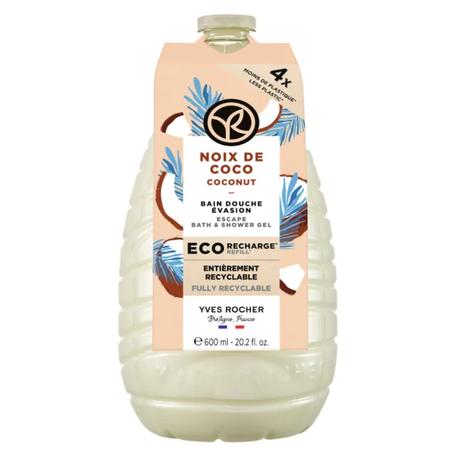 YVES ROCHER Sprchový gel Kokos 600 ml