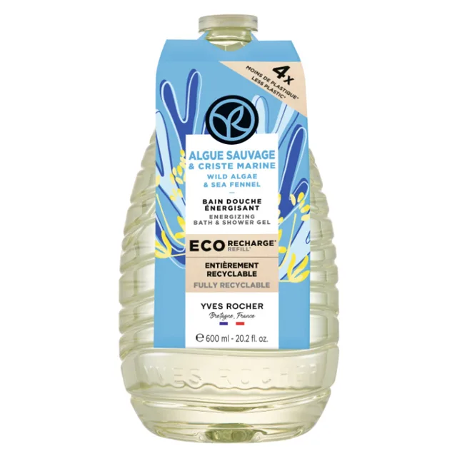 YVES ROCHER Sprchový gel Mořská řasa & motar přímořský 600 ml