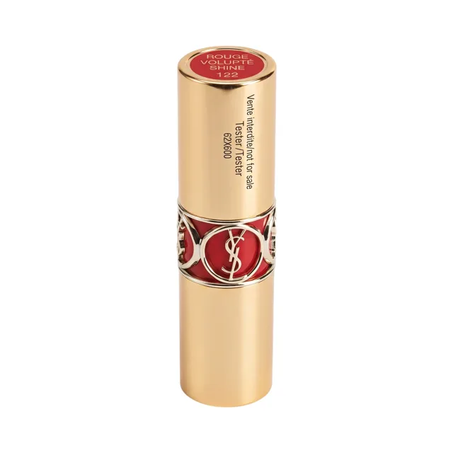 Yves Saint Laurent Krémová rtěnka YSL Rouge Volupté Shine, odstín 122, 4 g (TESTER bez krabice )