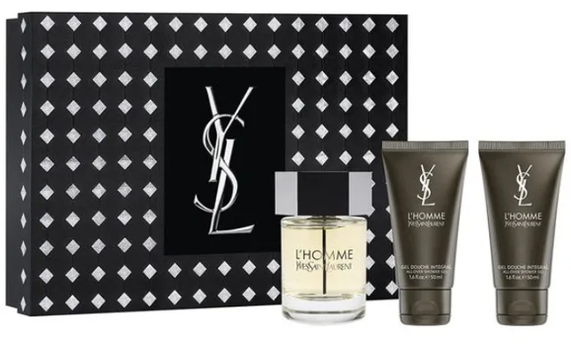 Yves Saint Laurent L´Homme - EDT 100 ml + sprchový gel 2 x 50 ml