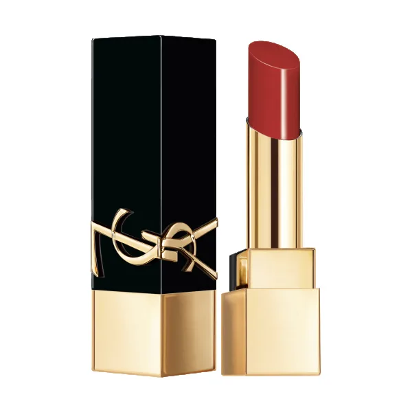 Yves Saint Laurent Rouge Pur Couture The Bold rtěnka s lesklým finišem - 08 Fearless Carnelian 2.8 g