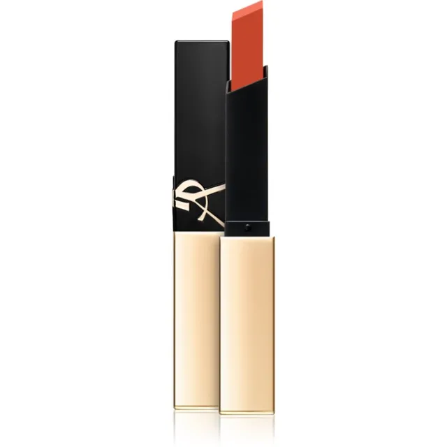 Yves Saint Laurent Rouge Pur Couture The Slim tenká matující rtěnka s koženým efektem odstín 24 2.2 g
