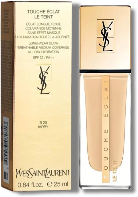 Yves Saint Laurent TOUCHE ECLAT LE TEINT LONG WEAR GLOW B20 IVORY Podkladový krém 25 ml