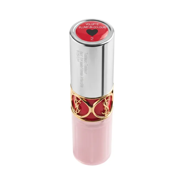 Yves Saint Laurent Volupté Plump-In-Colour rtěnka pro plné rty, odstín 2, 3,5 g (TESTER,bez krabice)