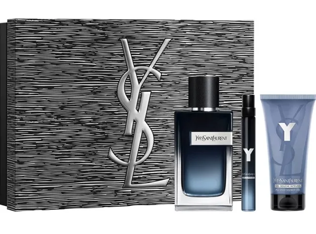 Yves Saint Laurent Y - EDP 100 ml (plnitelná) + sprchový gel 50 ml + EDP 10 ml