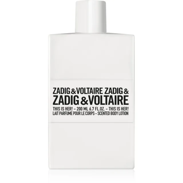 ZADIG&VOLTAIRE THIS IS HER! tělové mléko pro ženy 200 ml
