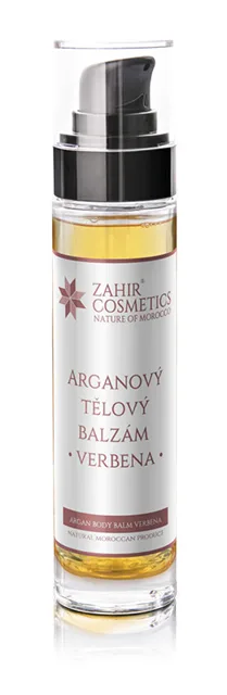 ZAHIR COSMETICS Arganový tělový balzám VERBENA 50 ml