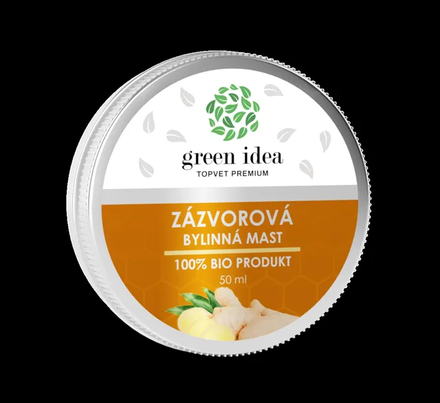 Zázvorová mast 50 ml - Green idea